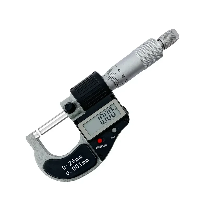 

Guanglu high-precision digital display outer diameter micrometer 0-25MM 0.001 spiral micrometer electronic centimeter