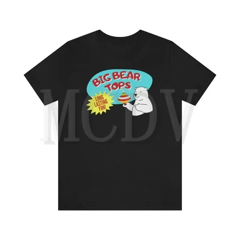 

2023 Summer Men's Printed Casual Crew Neck Short Sleeve T-Shirt The Colorful Sheep Of The Big Bear 3D Printed T Shirt