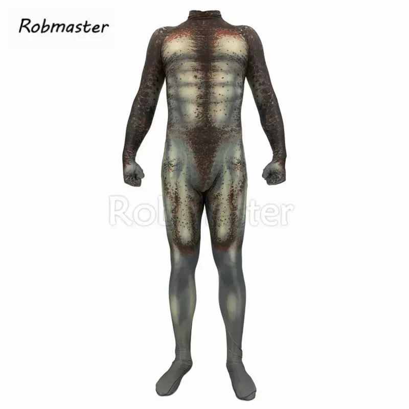 جديد أزياء تنكرية للرجال والأولاد ثلاثية الأبعاد مطبوعة من الألياف اللدنة Zentai المفترس للهالوين ملابس داخلية مقاس سم؛ 5