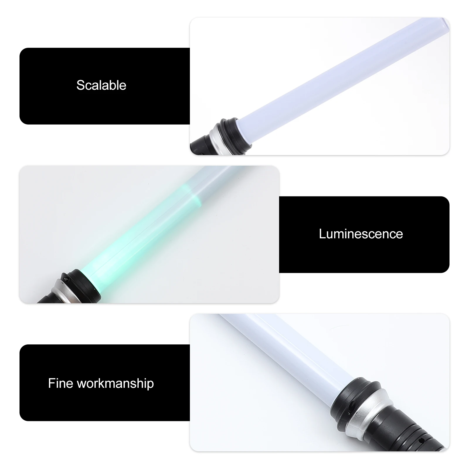 

Flexible Luminous Sword For Kids Baby Funny Cosplay Prop Plaything Durable Smooth Design Easy Carry Combined Gift Children