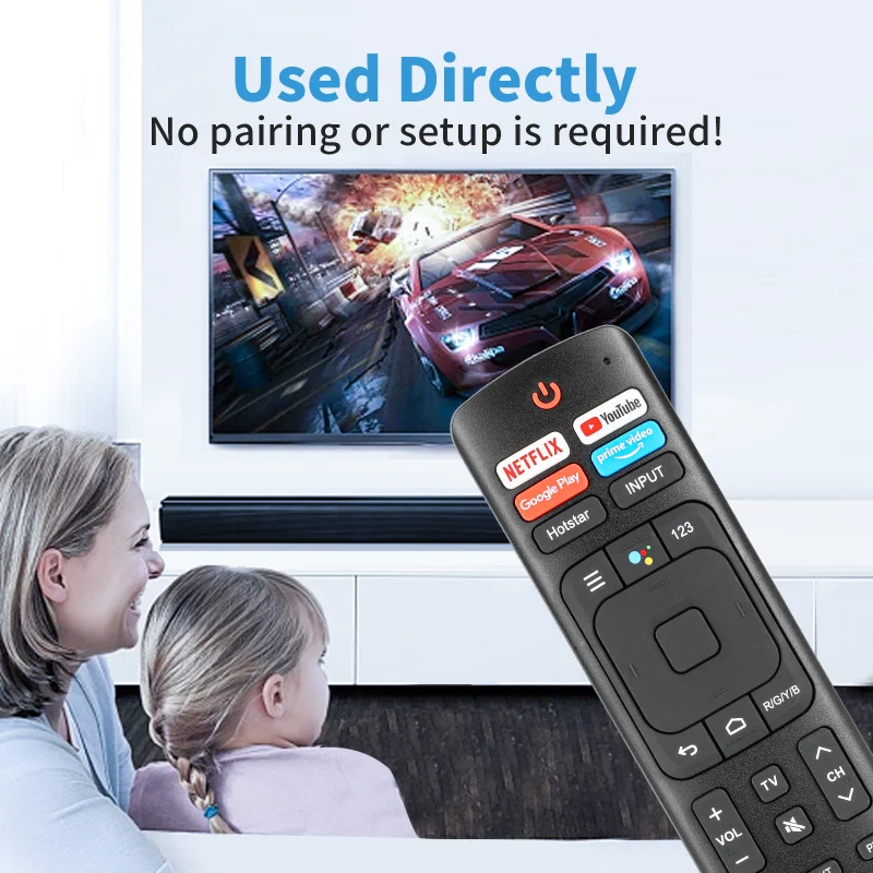 ERF3I69V Remote Control Compatible with Hisense ERF3A69 ERF3B69 ERF3I69H ERF3A69S ERF3B69S ERF3N69H ERF3F69V