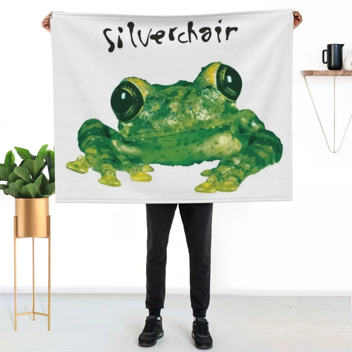 Silverchair - Frogstomp _95 Frog Throw Blanket Personalized Gift Thins For Sofa Thin Vintage Blankets
