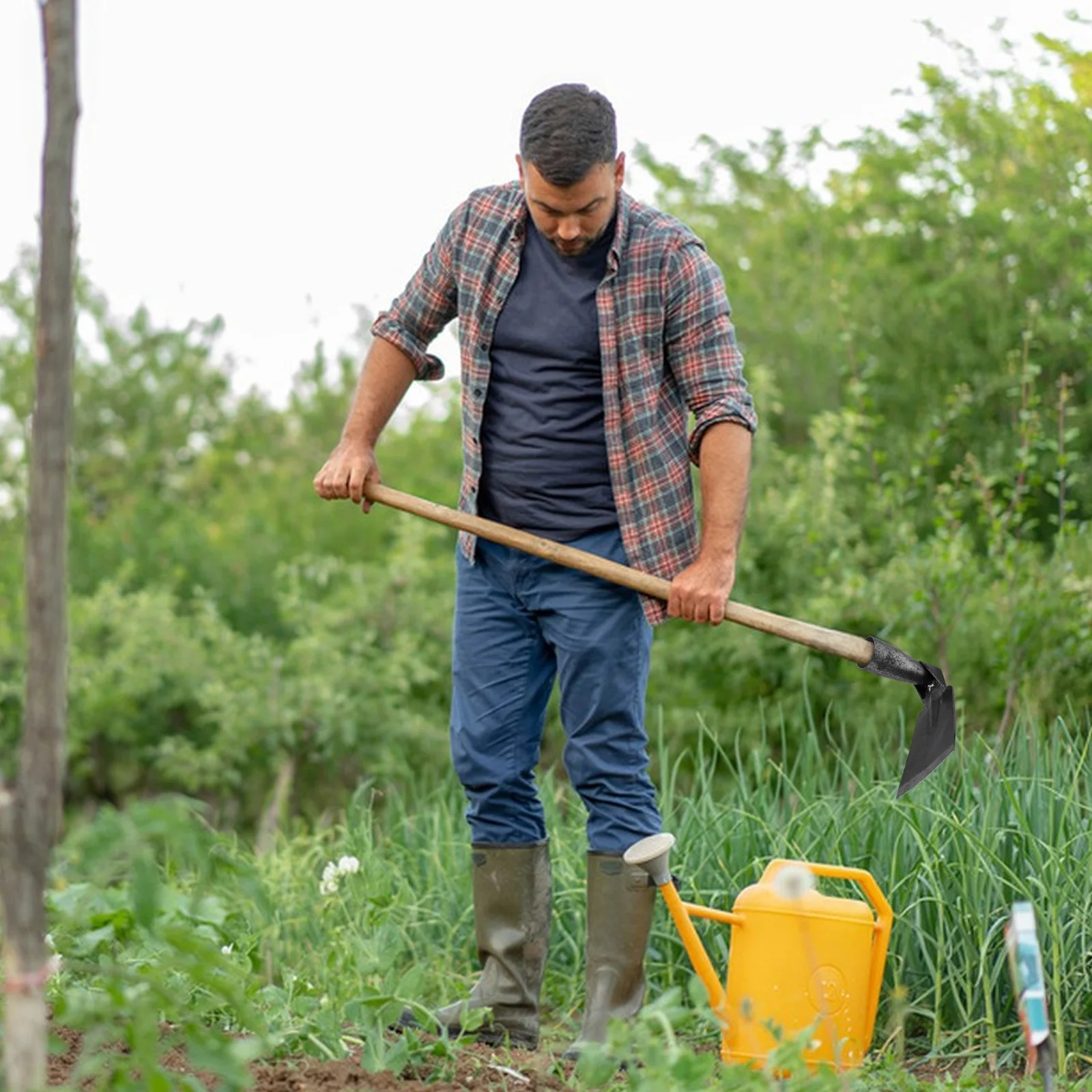 

Heavy Duty Farm Hoe Head Replacement Garden Tool for Agricultural Tilling Digging Weeding Planting Farm Hoe Head