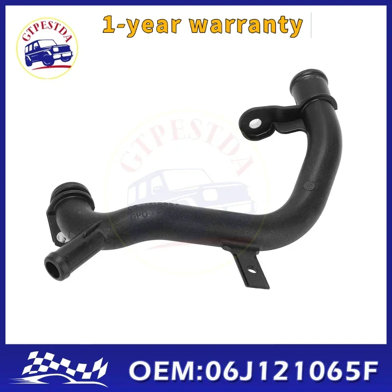 

06J121065F Coolant Cooling Water Hose Pipe For VW Audi A3 A4 Tiguan Passat Jetta Skoda 06J121065H 2008 2009 2010 2011 2013 2014