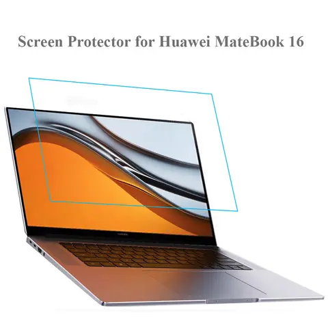 Per Huawei Matebook 16 proteggi schermo in vetro temperato per Laptop per Mate Book 16 0.3MM 9H HD pellicola protettiva trasparente
