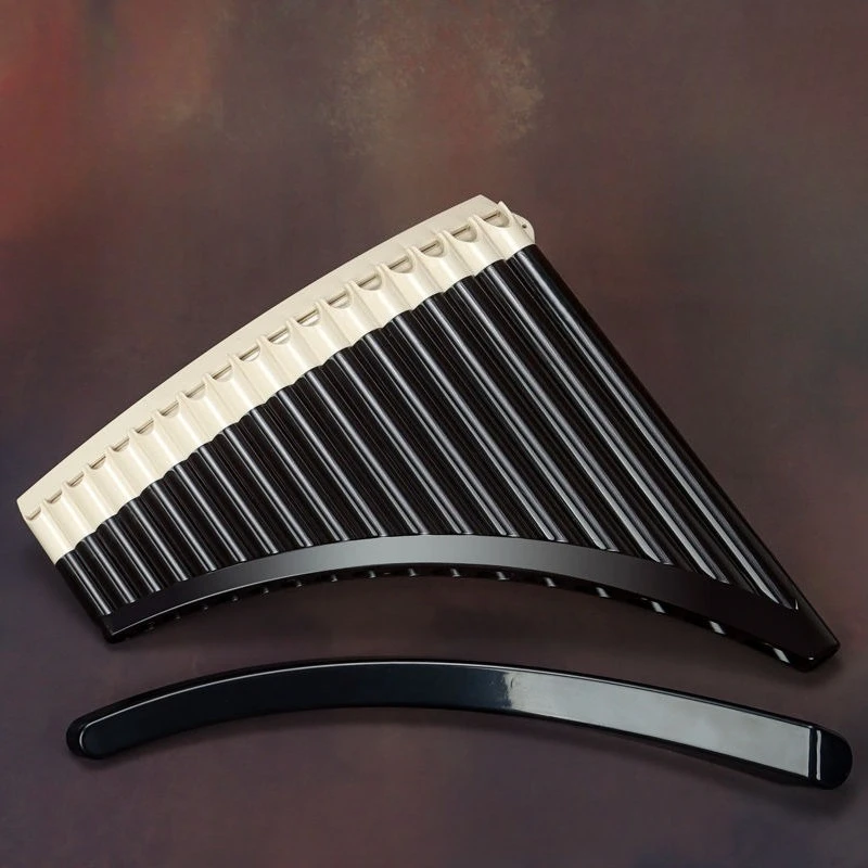 

C Tone Pan Flute Professional Portable Fan Flute Beginner Handhled Pan Flutes Chinese Traditional Chinese Ethnic Wind Instrument