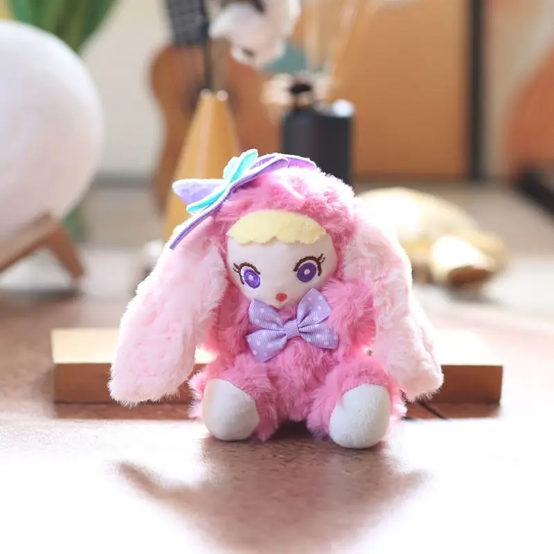 Colgante de conejito bonito de celebridad de Internet, muñeco de juguete de peluche, bolso, llavero, muñeca, regalo
