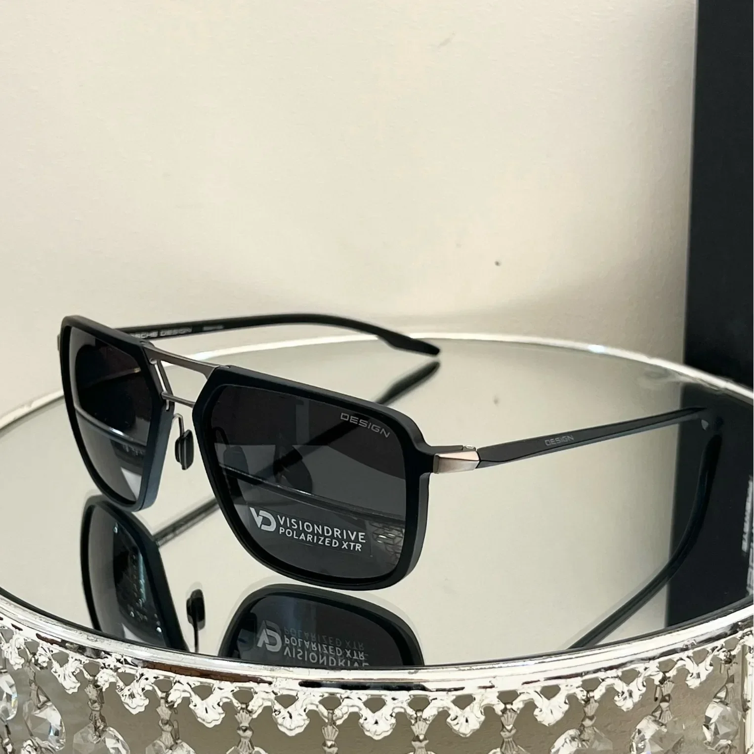 

New Lightweight Original Designer Porschi J Fiber Polarized Sunglasses Comfortable Eye Protection UV Protection Men's Sunglasses