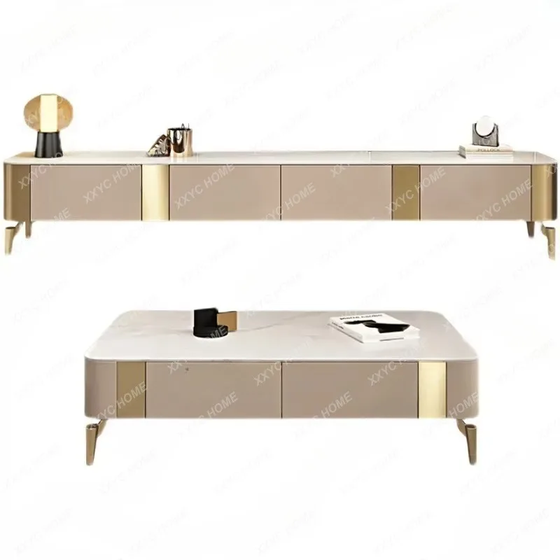 XX Luxury Aesthetic Tv Stand Beauty Modern Floating Tv Stand Storage Simple Soportes De Televisión Room Furniture