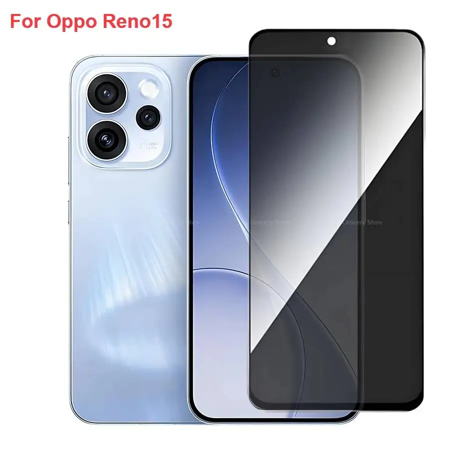 

Oppo Reno15 Anti Spy Privacy Tempered Glass Protector Compatible For Opporeno15 Full Cover Screen Phone Film