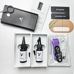 V-light-Kit de máquina de extensión de cabello, herramienta de injerto rápido, cinta firme y sin huellas, pieza de extensión de cabello Real para salón de bricolaje