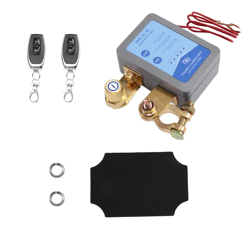 

Классическое автоматическое отключение питания 12 В/24 В 240 А Smart для автомобильного аккумулятора, отключатель для автомобильного аккумулятора лодки