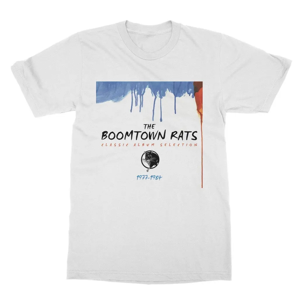 Boomtown Rats Classic T Shirt 70s Rock Bands Vintage Worldwide Shipping 5 Star Reviews