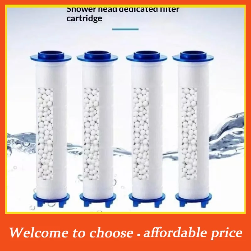 #Shower Head Replacement PP Cotton Filter 10Pcs Safe Non-Toxic Material Improve Shower Water Quality for Home