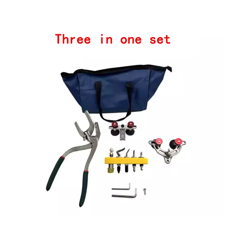 

3 in 1 Car Door Edge Tools Engine Cover Edge Repair Tool Panel Smooth Kit Autobody Repair Fender Pliers