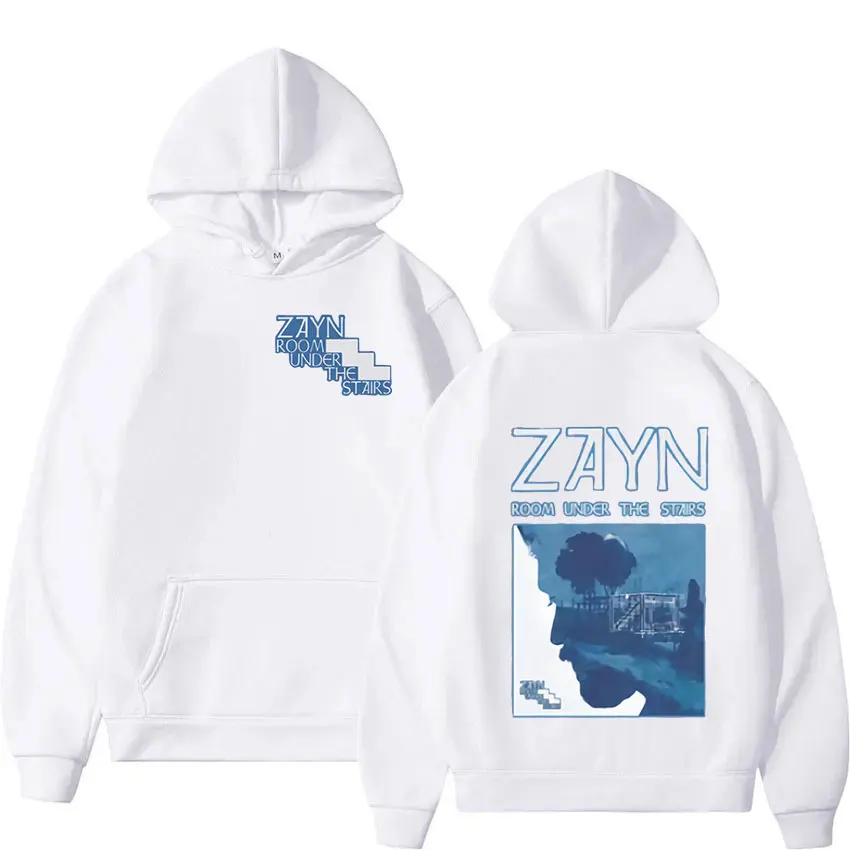 Zayn Room Under The Stairs 2024 Tour Album Hoodie Man's Women Retro Long Sleeve Harajuku Fashion Oversized Sweatshirt Streetwear