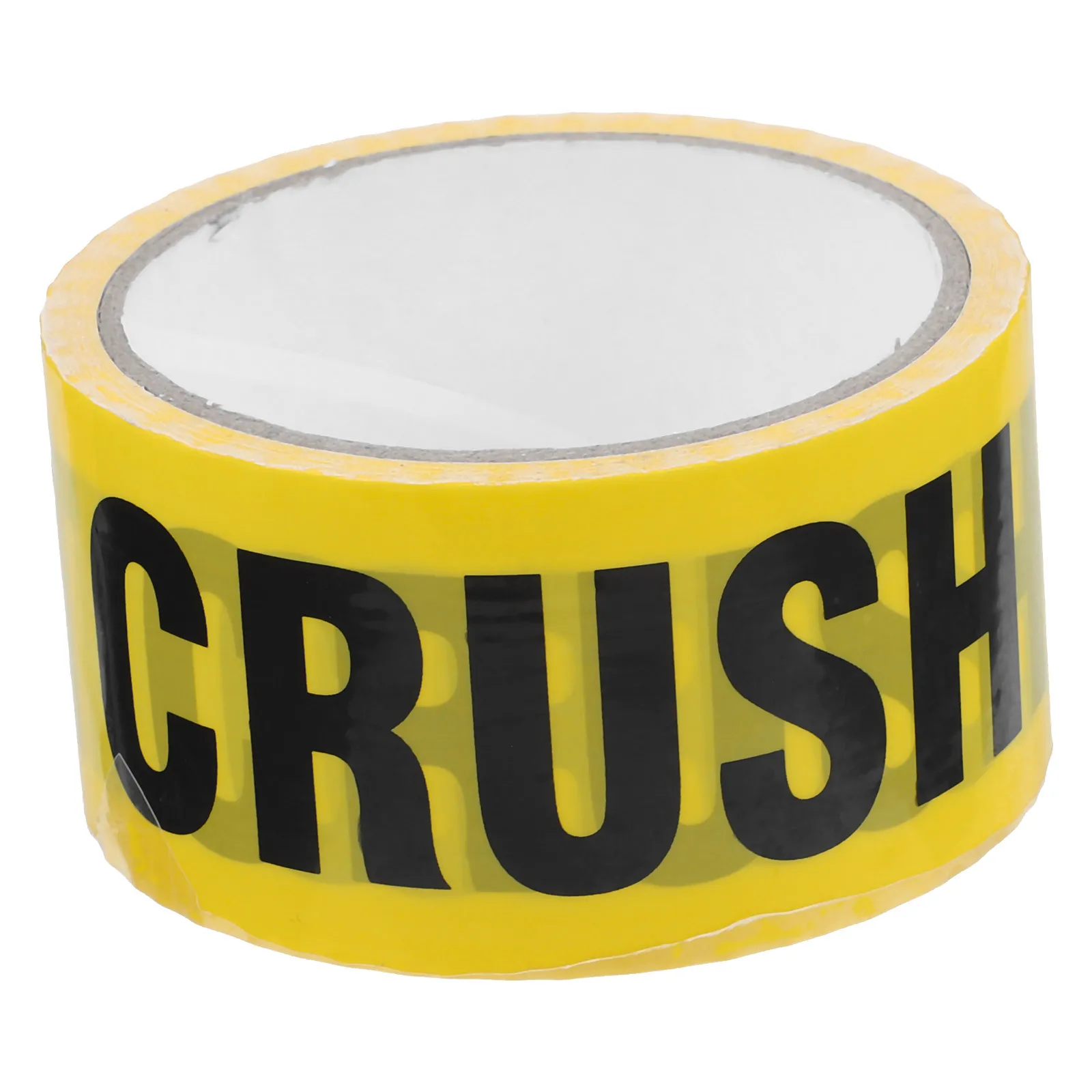 1 Roll Warning Tape High Wear Resistance Multi-Function Do Not Crush Shipping Packing Safety Tape Caution Sign