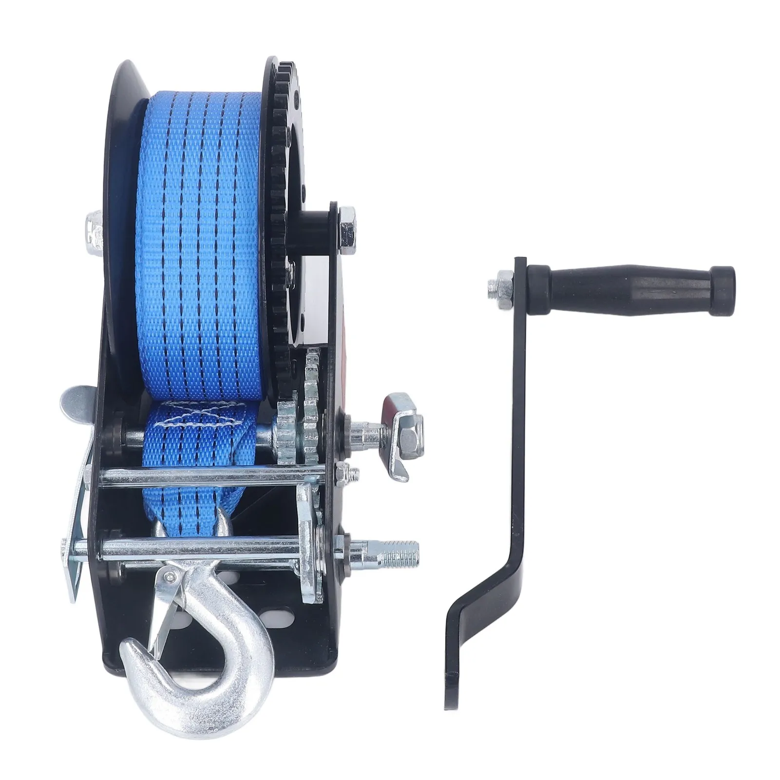 3200lbs ونش يدوي صغير سبائك الصلب الجر القوي 2 طريقة السقاطة المضادة للانزلاق مقبض مقطورة ونش للصناعة