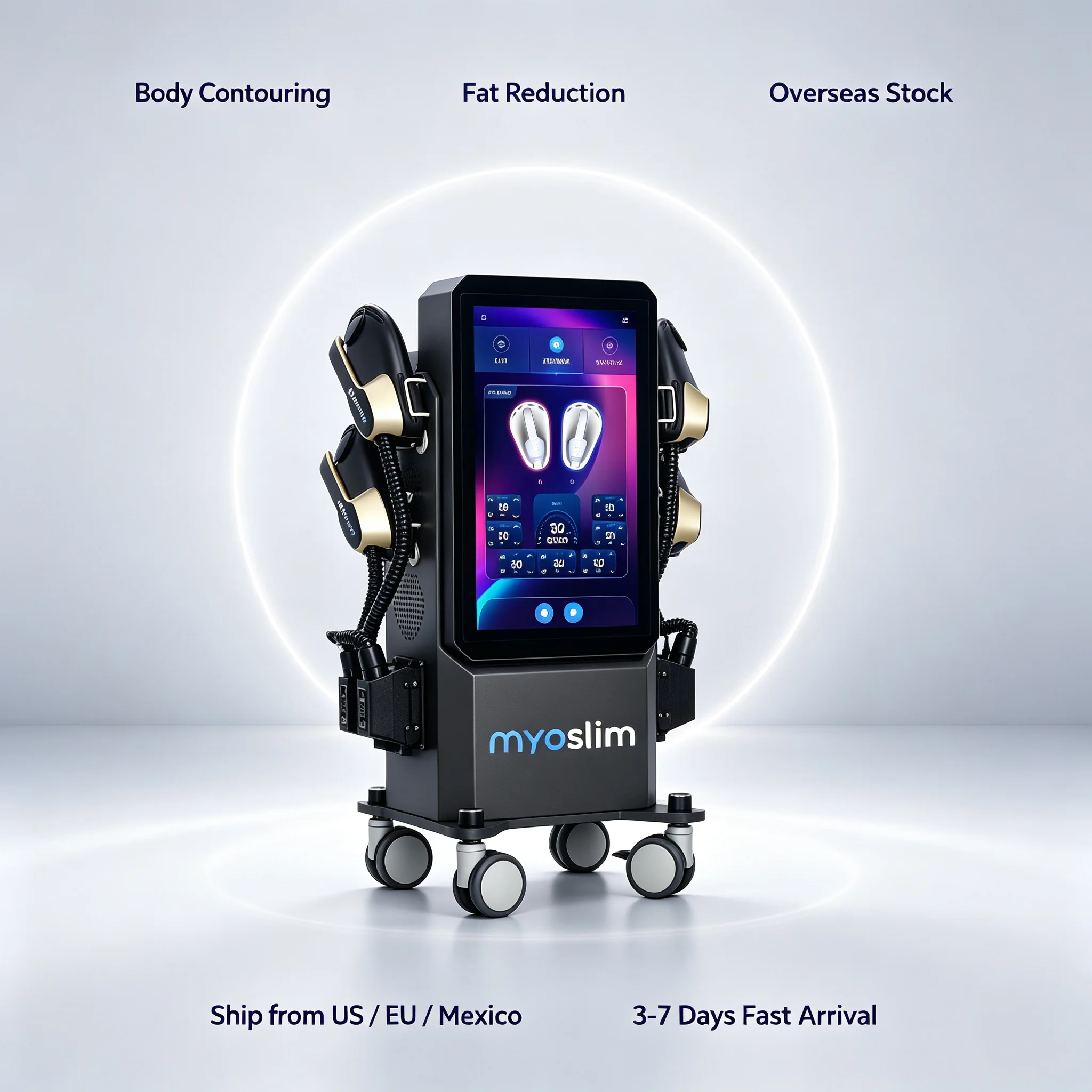 High Power MYOslim Ultra 6500W NEO EMS EMT RF Pelvic Stimulator New Upgrade Nova Sculpt Machine Hip Contouring Salon Equipment