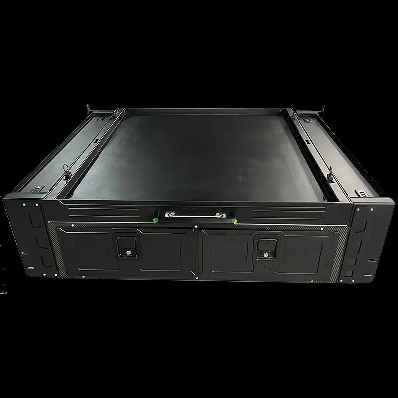 Dream Car Trigallop ZFWE-02 Aluminum Alloy Trunk Organizer Waterproof Dustproof Pickup Truck Rear Cargo Drawer System Exterior A