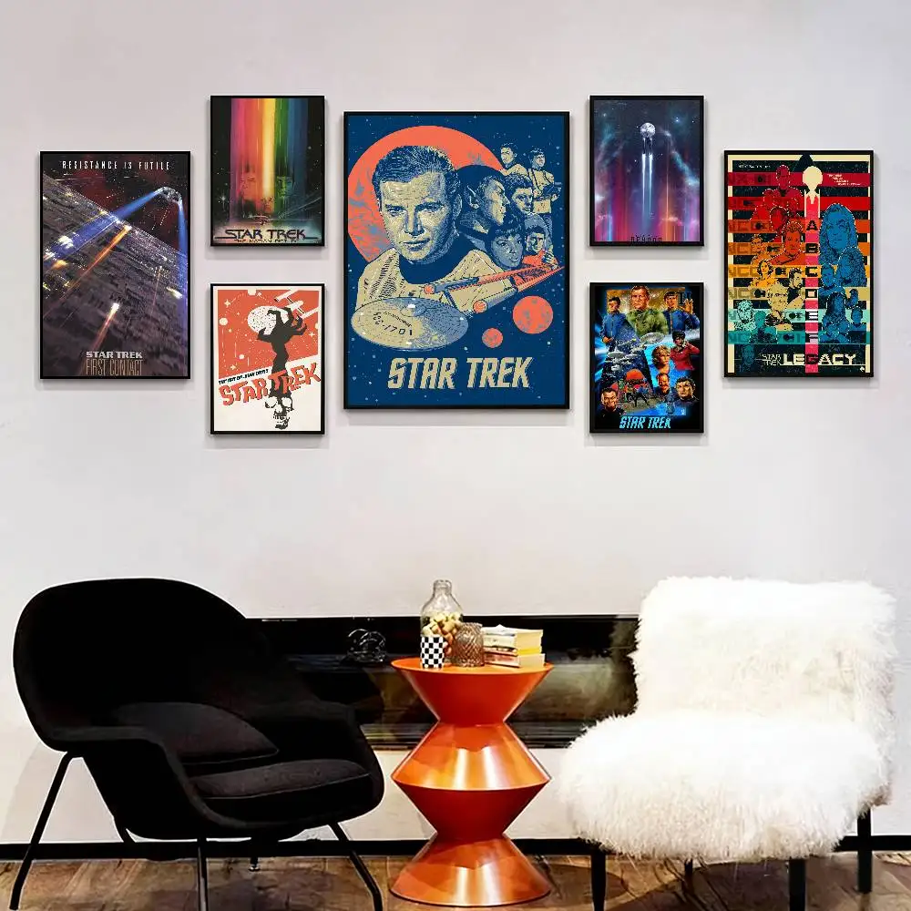 Movie S-Star T-TREK-K Poster Print Cook Cooked Wall Art Canvas Painting for Living Room Bedroom Home Decor
