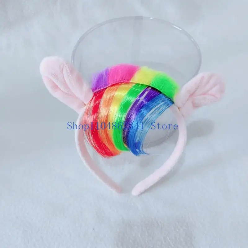 5asd 할로윈 코스프레 액세서리 말 꼬리 말 귀 머리띠 어린이 성인 가장 무도회 크리스마스 할로윈 역할 놀이