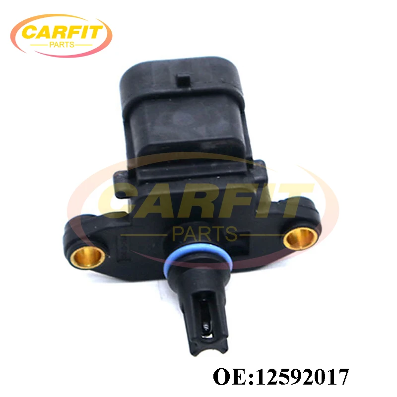 

New OEM 12592017 4803140 MAP Manifold Absolute Pressure Sensor For Chevrolet Cobalt HHR Pontiac Solstice Saturn SKY Auto Parts