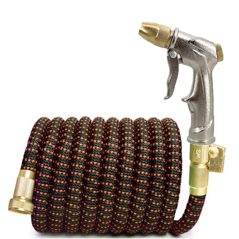 

High-Pressure Retractable Garden Water Hose Spray Nozzle Portable Car Wash Watering Plants Durable Lightweight Design