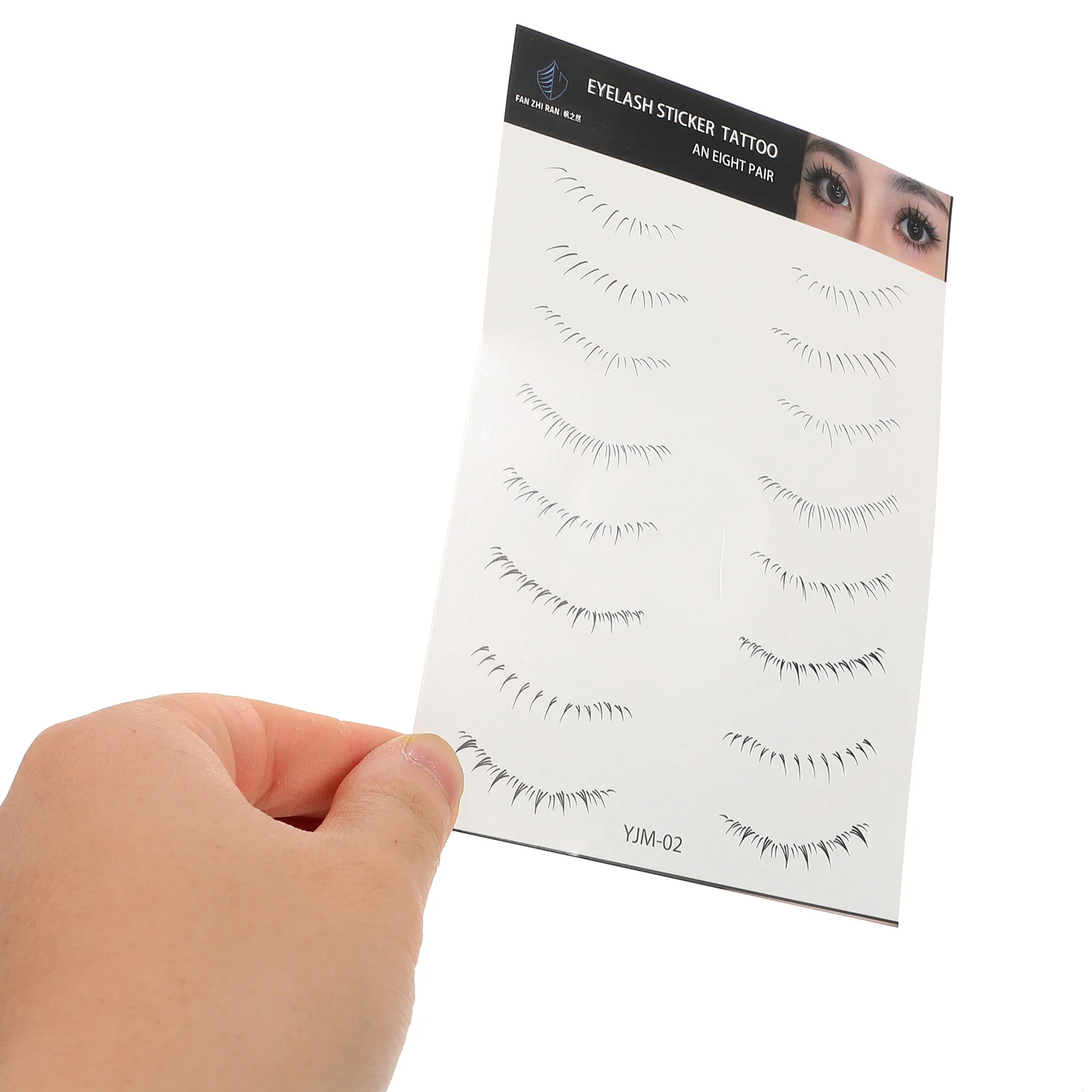 5 個下まつげステッカー 5 シートつけまつげタトゥー女性のためのナチュラルルック高粘着メイクツールパーティー結婚式の夜