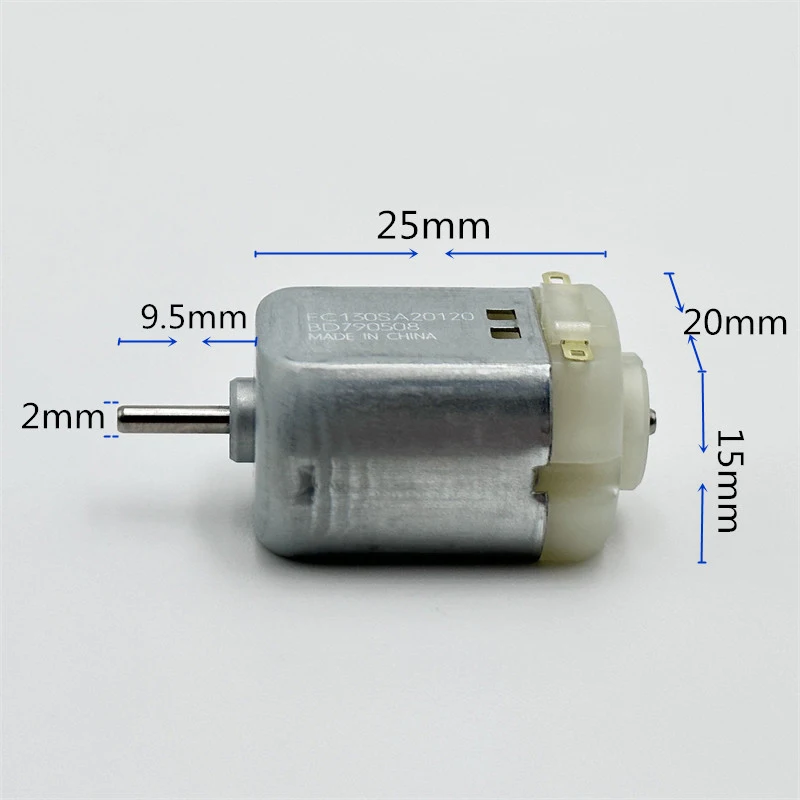 Mabuchi FC-130SA-20120 Micro 130 DC Motor DC 3V 3.7V 5V 6V 17000RPM High Speed Carbon Brush Strong Magnetic DIY RC Toy Car Boat