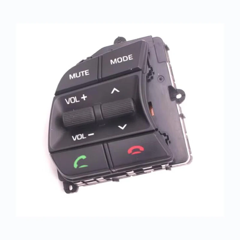 Steering Wheel Multifunction Buttons Cruise Control Volume Control Switch For Hyundai Sonata 9 Sonata LF D‑shaped (1.6T)