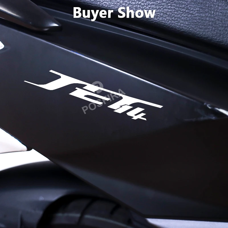 POSFIRA オートバイステッカー防水デカール SYM ジェット 14 125 50 Jet14 200 Evo アクセサリー 2017-2024 2023 バイクステッカー