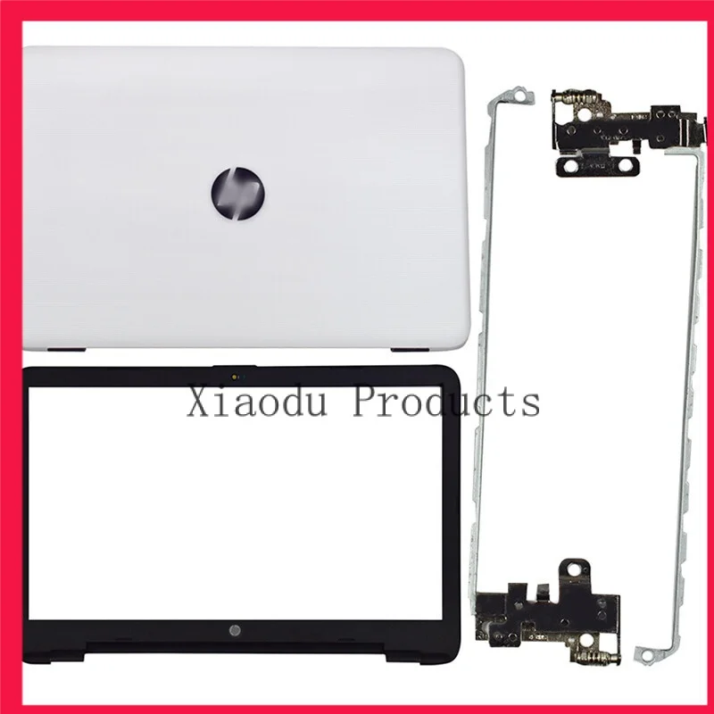 

New for HP 17-x 17-y 17-ay top lid LCD back cover/front bezel/screen hinges es