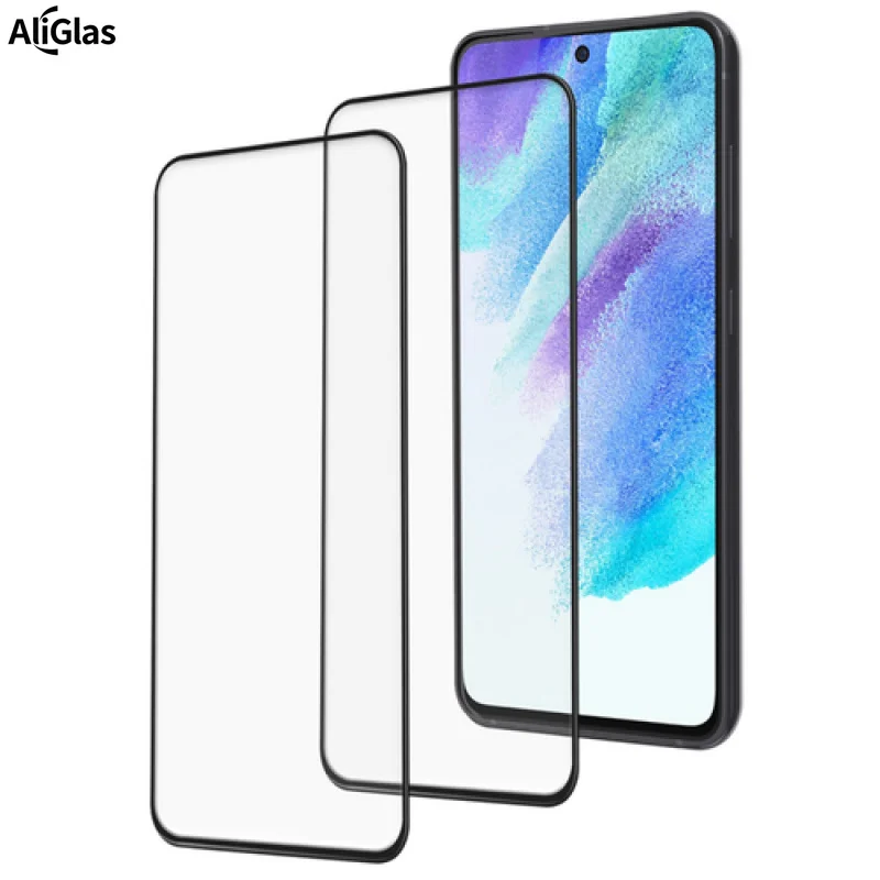 2Pack Full Cover Tempered Glass Screen Protector for Samsung Galaxy S25 S24 Ultra FE S25 Edge S23 S22 S21 Plus S25 S24 FE Glass