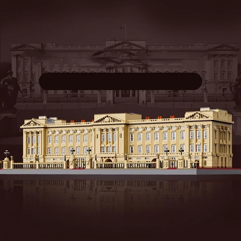 Buckingham Palace creative static model, high-level assembly model, puzzle toy, birthday gift