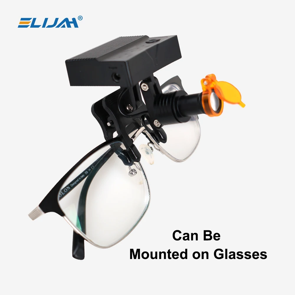 

SYJH Dental Oral Lamp Wireless Front Light With Filter Portable Dental Blinds Suitable For EnT Dentistry Loupes Magnifier