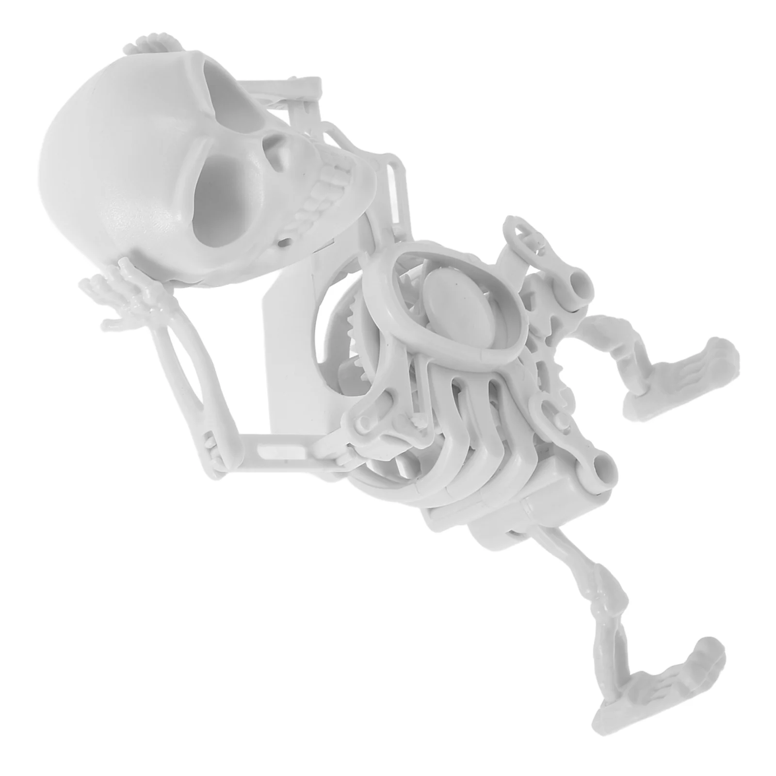Toy Halloween Tabletop Ornaments Mini 3D Print Shaking Skull Indoor Clockwork Spoof Child