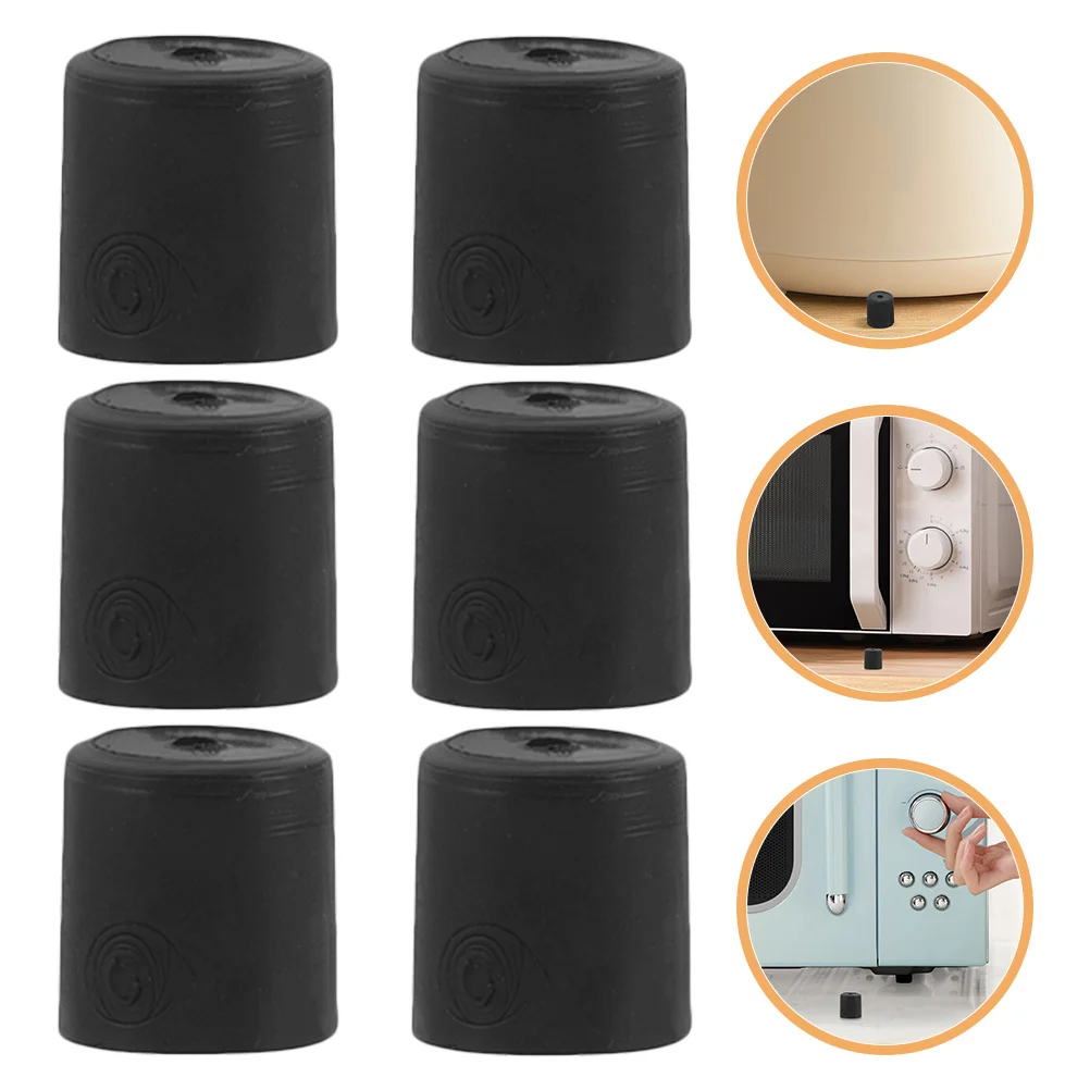 

6Pcs Rice Cooker Rubber Feet Plugs Anti Skid Pads Appliance Stability Protectors Heat Insulation Slow Cooker Bumpers Surface