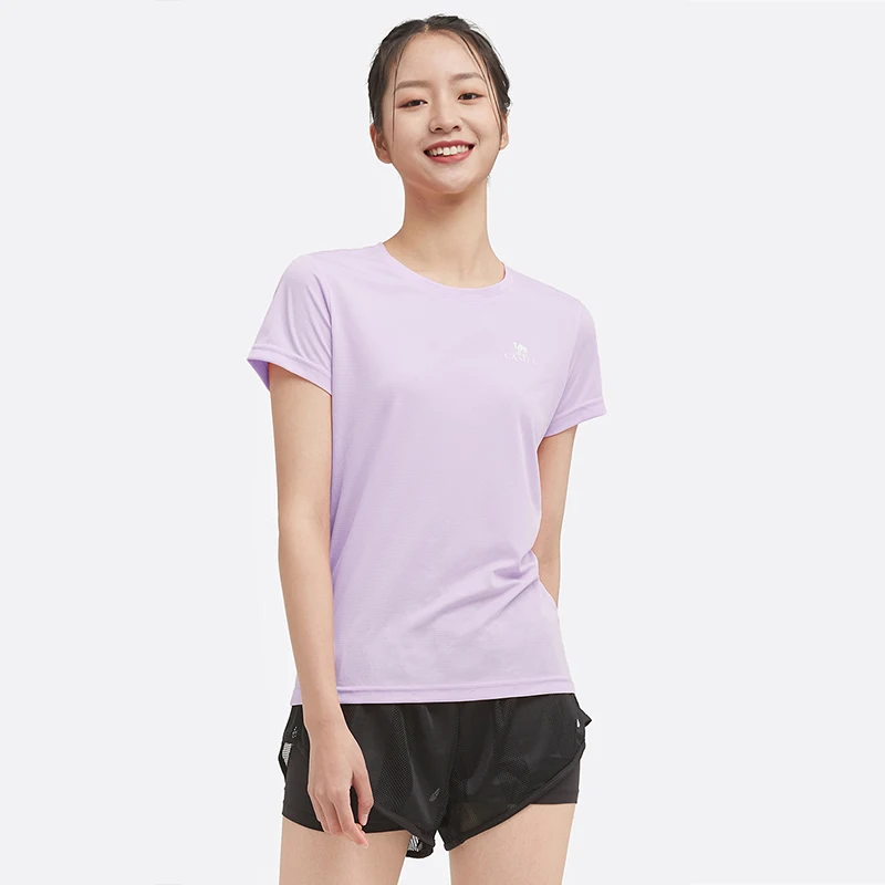 GOLDEN CAMEL Quick-dry T-shirts Gym Summer Sport Short-sleeved T Shirt for Men Sportswear Fitness Breathable Running Tops Women