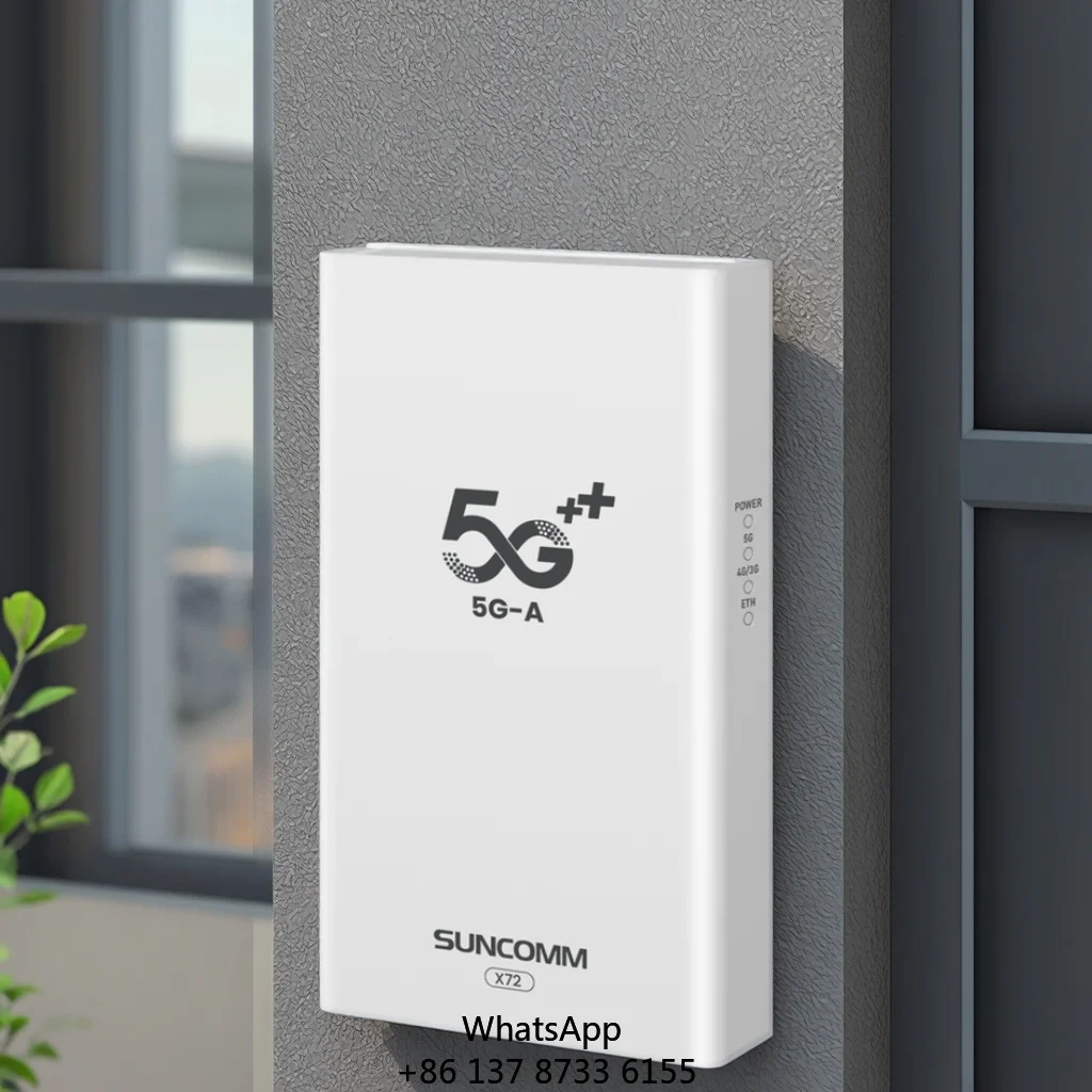 New 4G 5G Home Broadband Access Point Snapdragon X72 Chip 2.5Gbps Ethernet POE Nano SIM Card IP67 Long Range Outdoor CPE