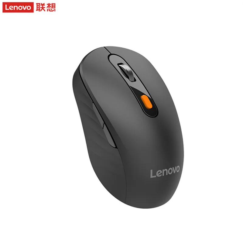 Мышь Lenovo Mouse Bluetooth Mouse [Howard 2022-Версия с зарядкой] Bluetooth + Беспроводная двухрежимная мышь Офисная мышь Черная