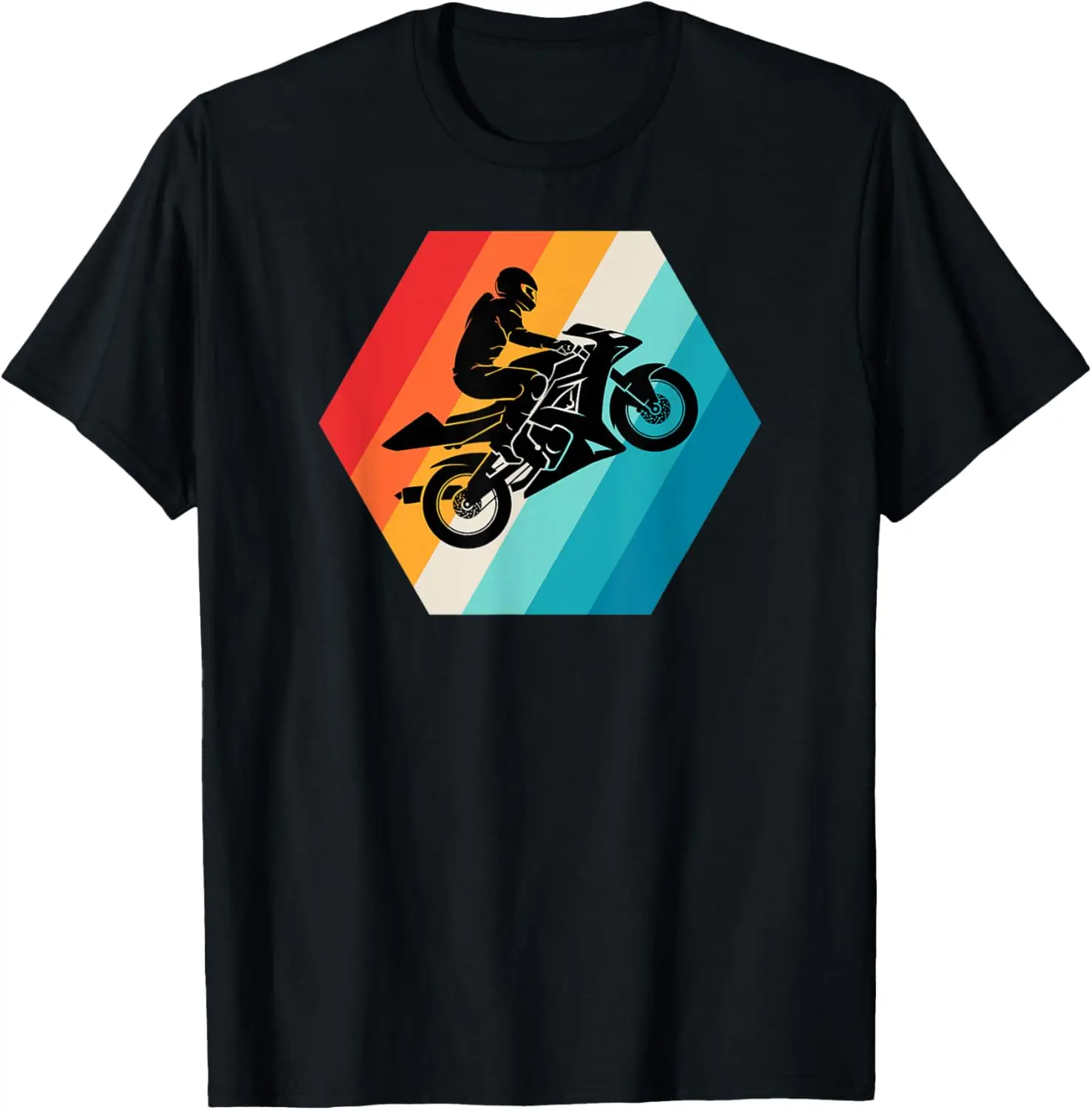 

Retro Sportbike Motorcycle Design T-Shirt Motorcycle
