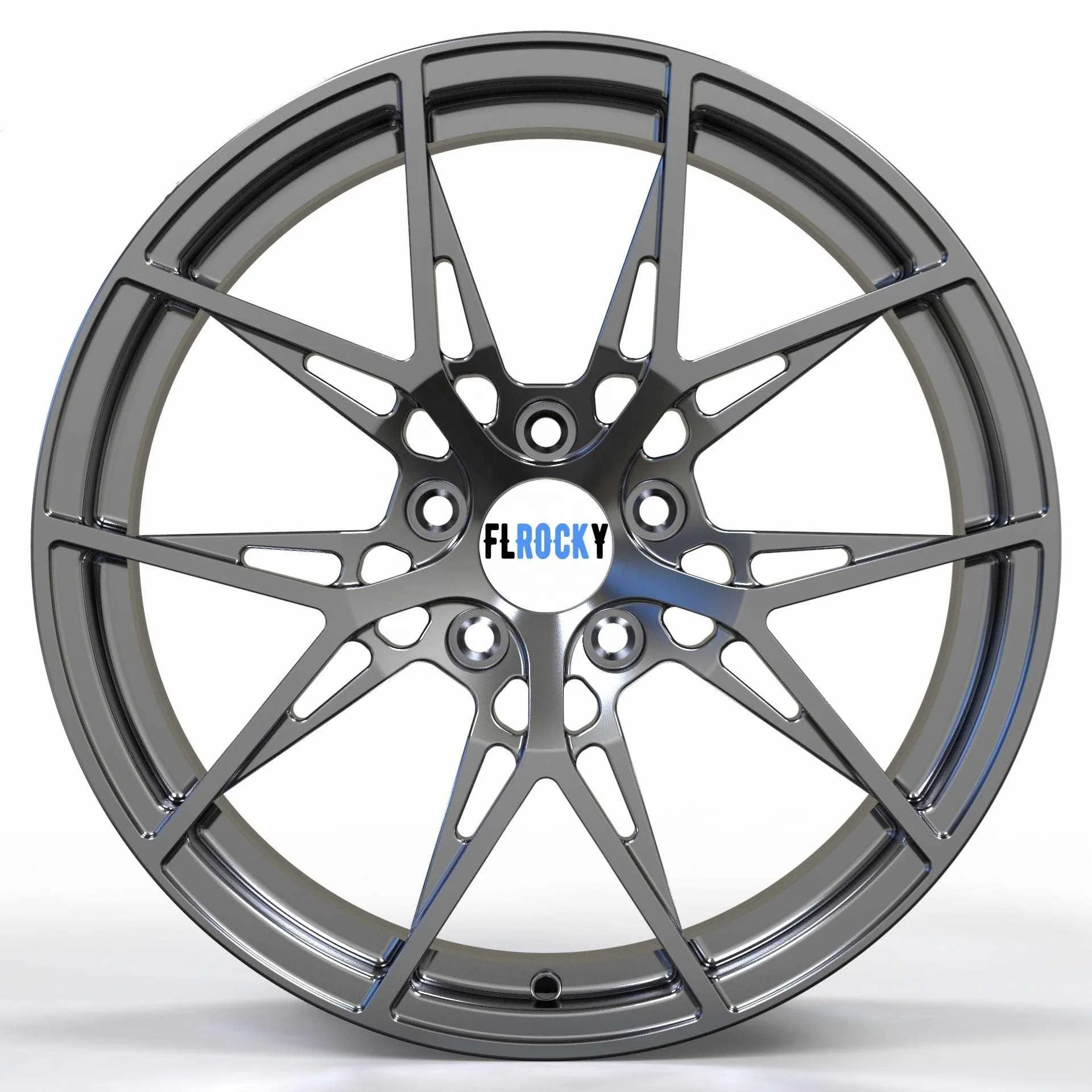 Brand Factory Direct Sale 6061-T6 Aluminum Alloy Forged Car Wheels Custom Light Weight Forged Passenger Car Wheels Rim