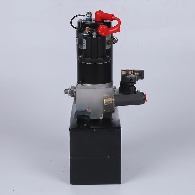 Small hydraulic power station DC single acting, small diamond DC12V solenoid valve hydraulic power unit lift