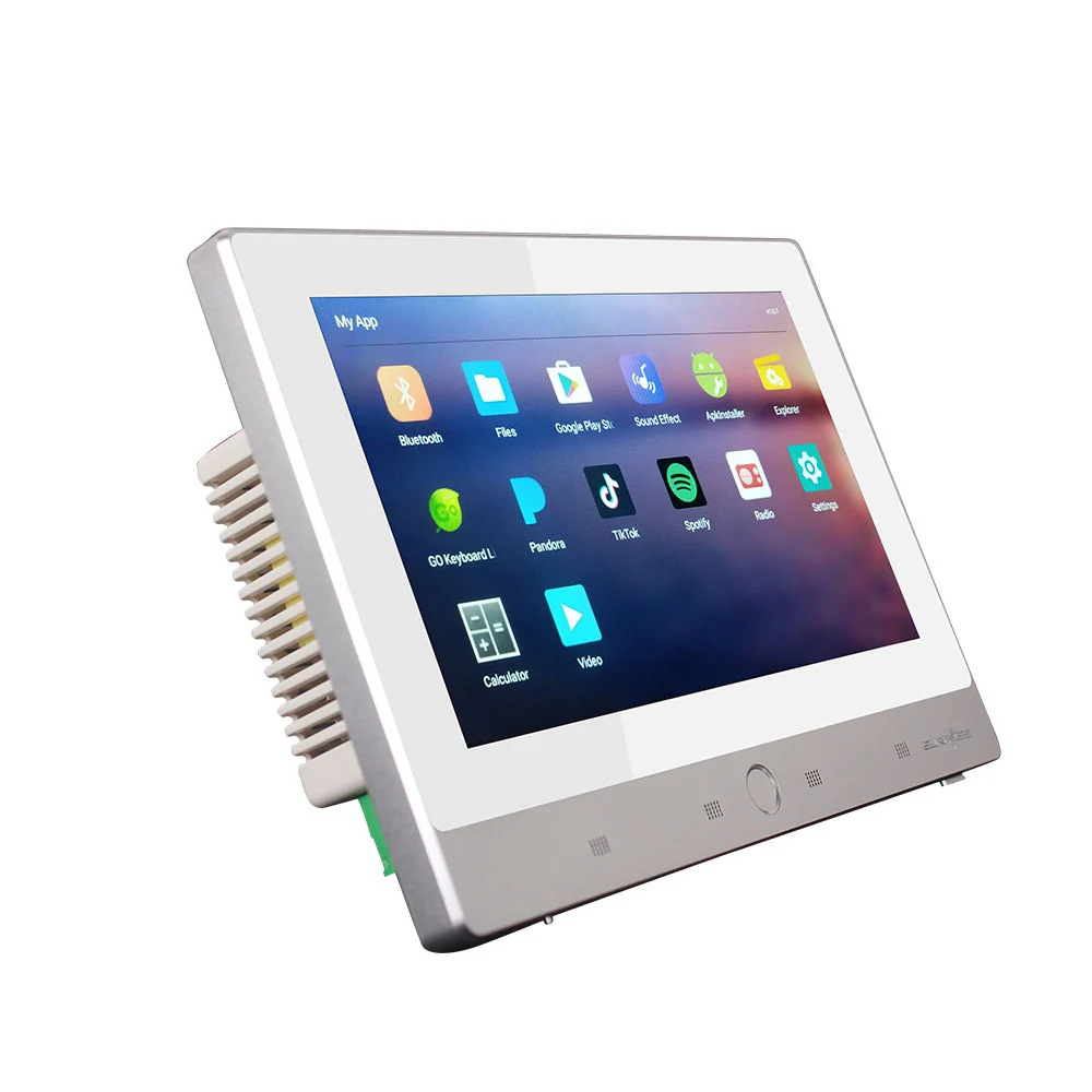 Good Sound  7-inch Smart Hi-Fi Wall Amplifier Dual Room Partition Volume Control for Multi-room Background