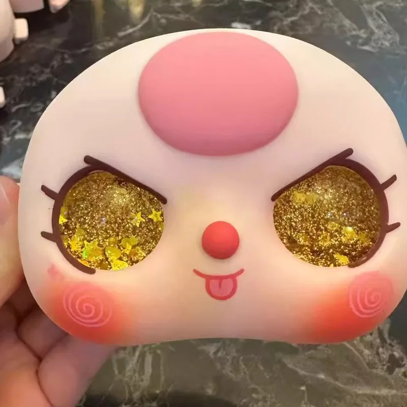 Baby Three 400 % Maßstab, anpassbare Puppe, Sandflow-Auge, abnehmbares Gesicht, Ganzkörper-Flühsand-Design, Sammlerstück, Kunstspielzeug-Zubehör