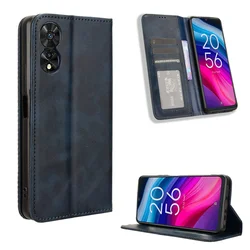Pertain to TCL 505 T509K luxury magnetic retro wallet skin PU leather case for TCL 505 T5094 Magnetic phone case