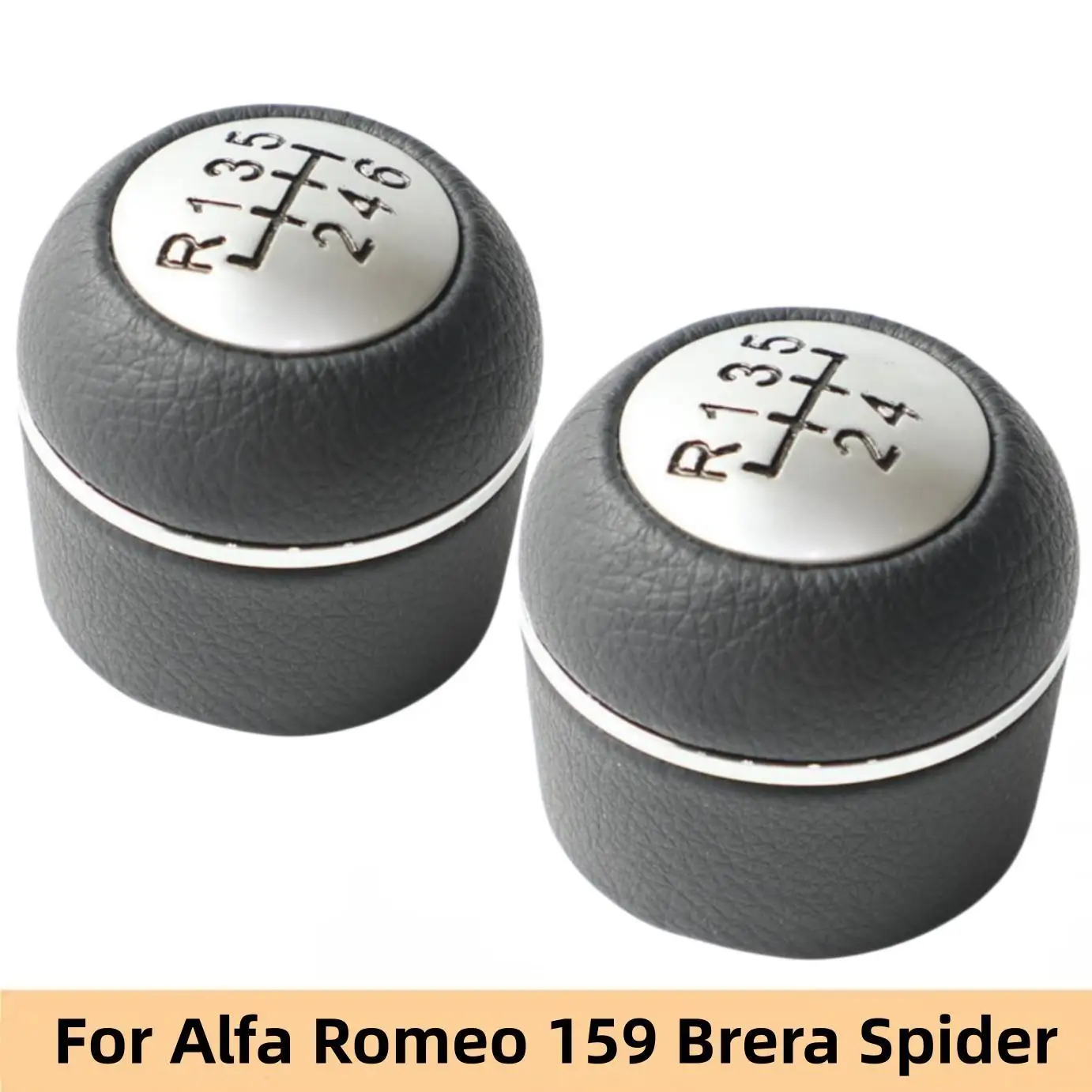 For Alfa Romeo 159 Brera Spider Sportwagon Gear Shift Knob Lever Stick Pen Handball Car Styling Accessories