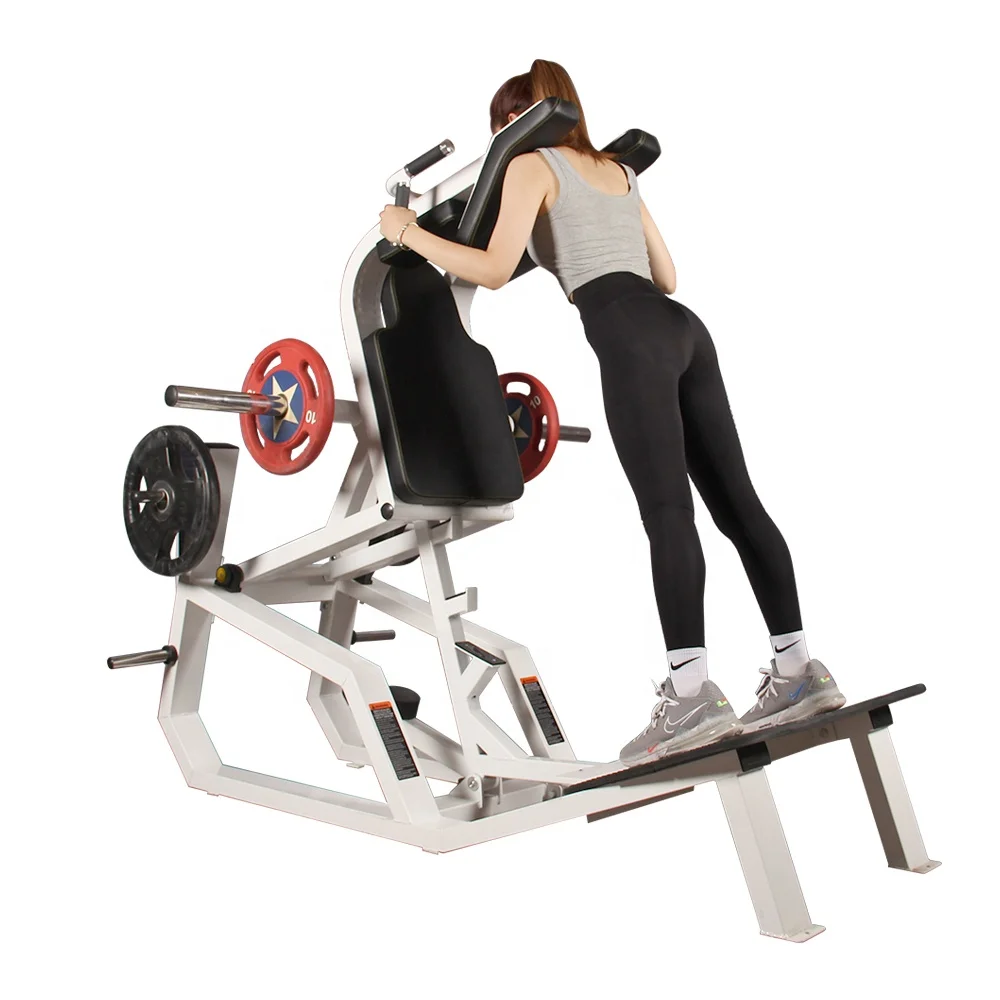 

Full set of fitness equipment can be customized Strength training commercial leg hip Hack squatting machine fitness equipment