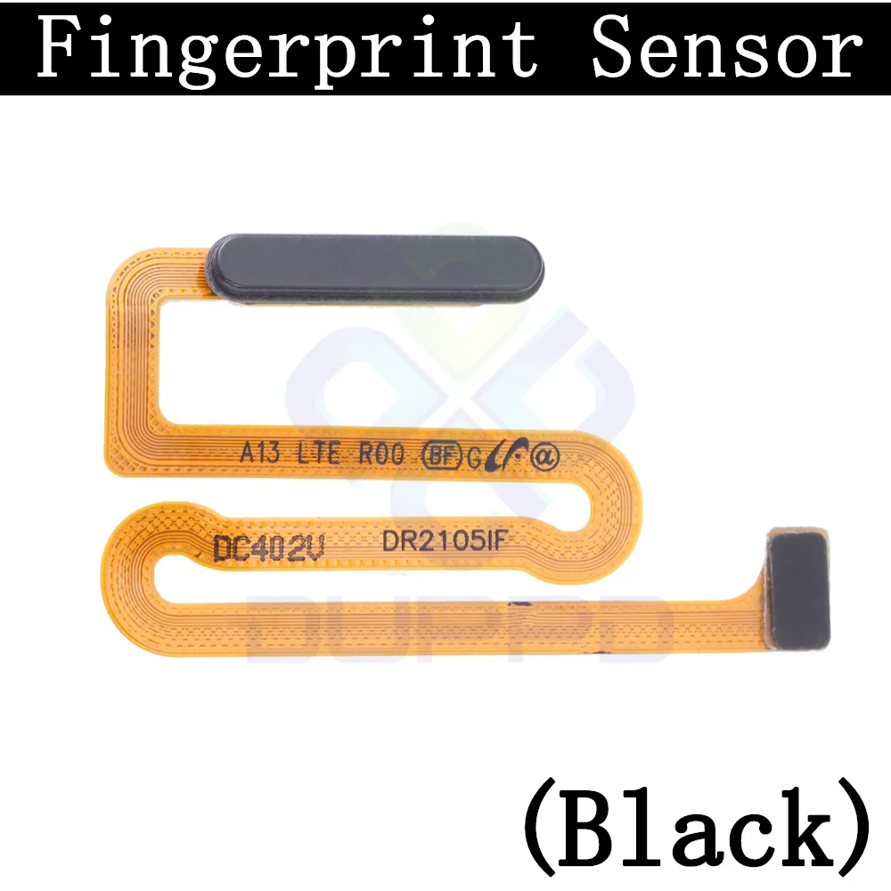 Top Ear Loud Speaker SIM Card Tray Charging Port Board For Samsung A13 A137 A135F Fingerprint Sensor Signal Volume Flex Cable